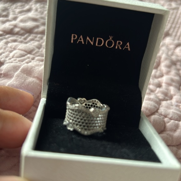 Size 6 Pandora Lave of Love Ring - Picture 6 of 7
